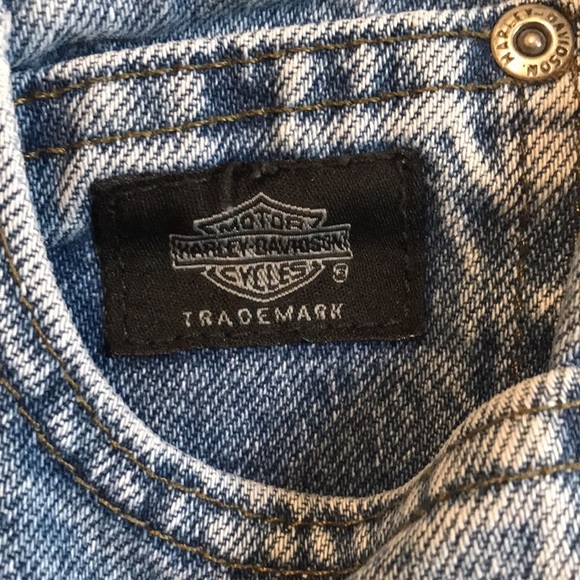 Harley-Davidson Blue Jean Shorts - Picture 4 of 11